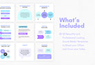 20 Fitness Infographics Instagram Posts Fully Editable Canva Templates