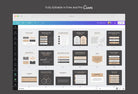 20 Law Infographics Instagram Engagement Posts Fully Editable Canva Templates