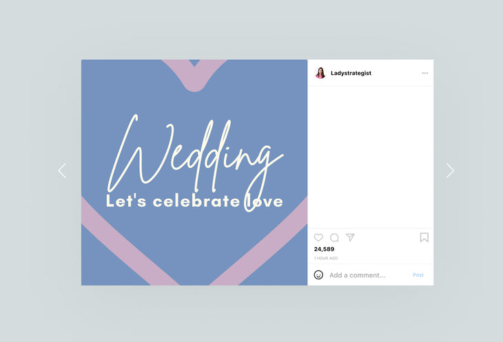 20 Wedding Infographics Instagram Posts Fully Editable Canva Templates