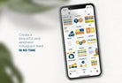20 Wedding Infographics Instagram Posts Fully Editable Canva Templates