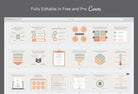 Bookkeeping Social Media Infographics Canva Templates