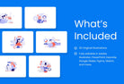 20 Data Analytics Vector Illustrations - SVG, PNG, PPTX