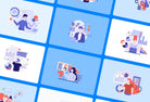 20 Data Analytics Vector Illustrations - SVG, PNG, PPTX