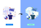 20 Data Analytics Vector Illustrations - SVG, PNG, PPTX