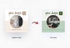 30 Real Estate Infographics Instagram Post Canva Templates V2