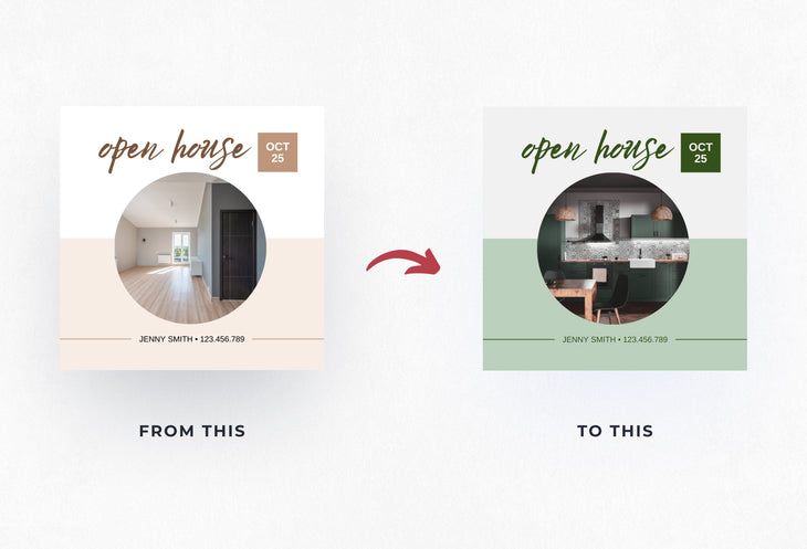30 Real Estate Infographics Instagram Post Canva Templates V2