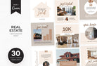 30 Real Estate Infographics Instagram Post Canva Templates V2