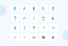 Barcelona Health Icons