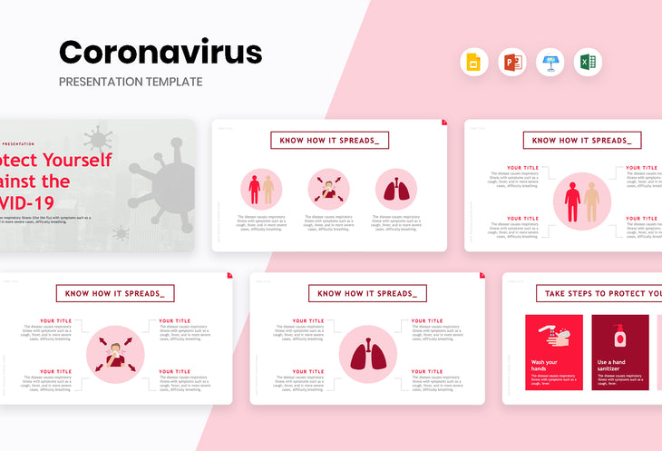 Protect Yourself Against the COVID-19 Presentation Template