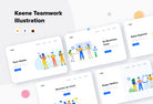 Keene Teamwork Illustrations