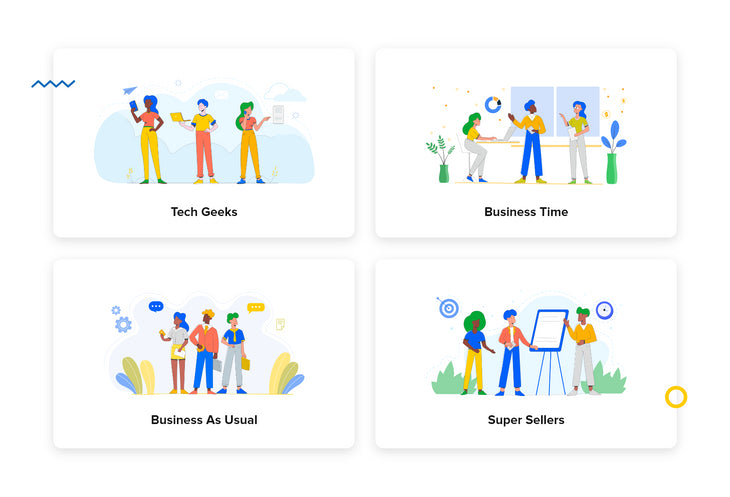 Keene Teamwork Illustrations