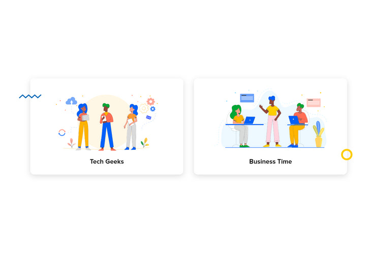 Keene Teamwork Illustrations