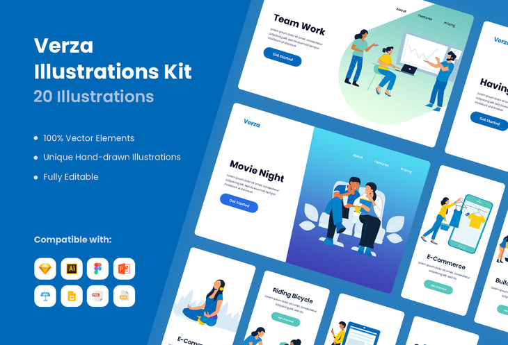 Verza Illustration Kit