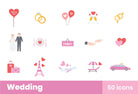 Wedding Icons Pack 02