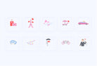 Wedding Icons Pack 02