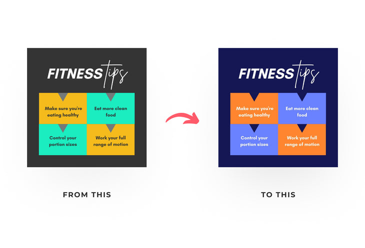 20 Fitness Infographics Instagram Posts Fully Editable Canva Templates V2