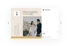 20 Wedding Infographics Instagram Posts Fully Editable Canva Templates V3