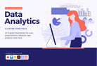 20 Data Analytics Vector Illustrations - SVG, PNG, PPTX