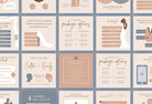 Wedding Social Media Infographics Canva Templates