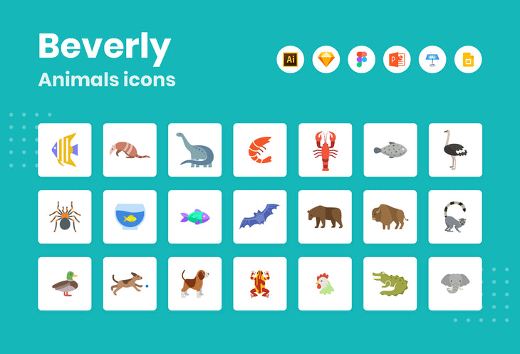 Beverly Animals Icons
