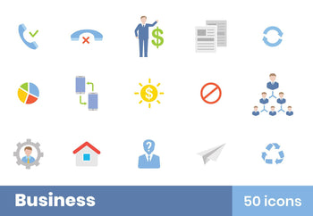 Business Icons Pack 7
