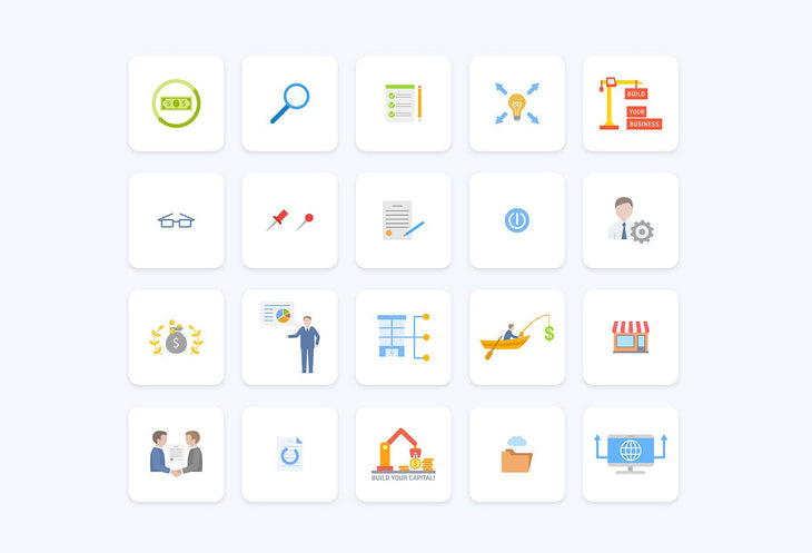 Business Icons Pack 8