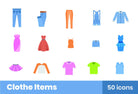 Clothe Items Icons 2