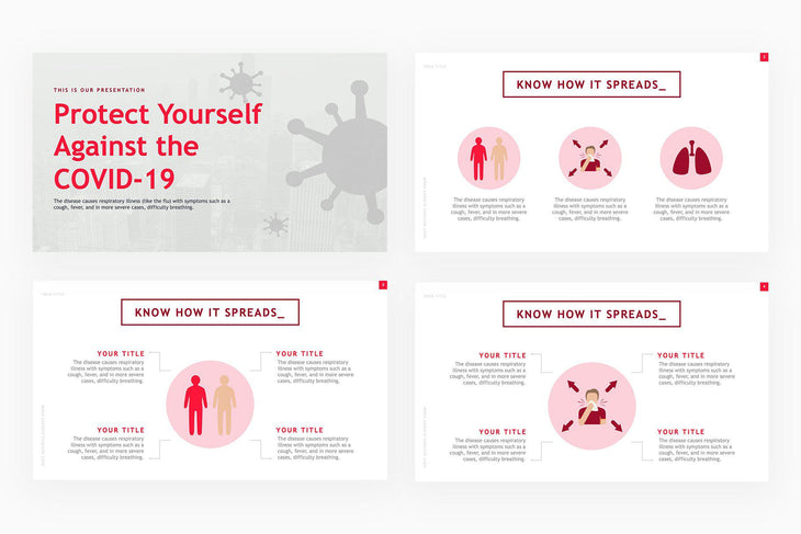 Protect Yourself Against the COVID-19 Presentation Template