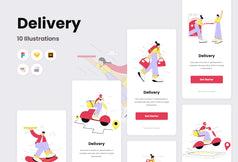 Delivery Illustrations