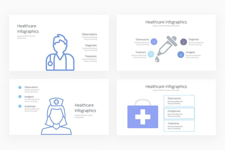 Healthcare Infographics - Canva Template